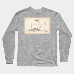 United States Revenue Cutter William P. Fessenden - SD Long Sleeve T-Shirt